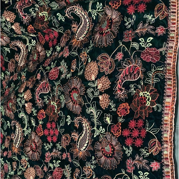 Velv embroidered shwal - Picture 1 of 3
